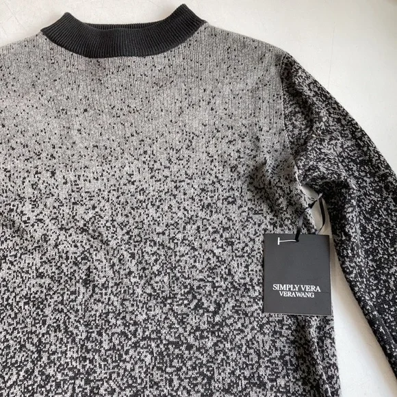 NWT Women's Simply Vera Vera Wang Ombre Sweaterdress Size XS - Picture 2 of 5